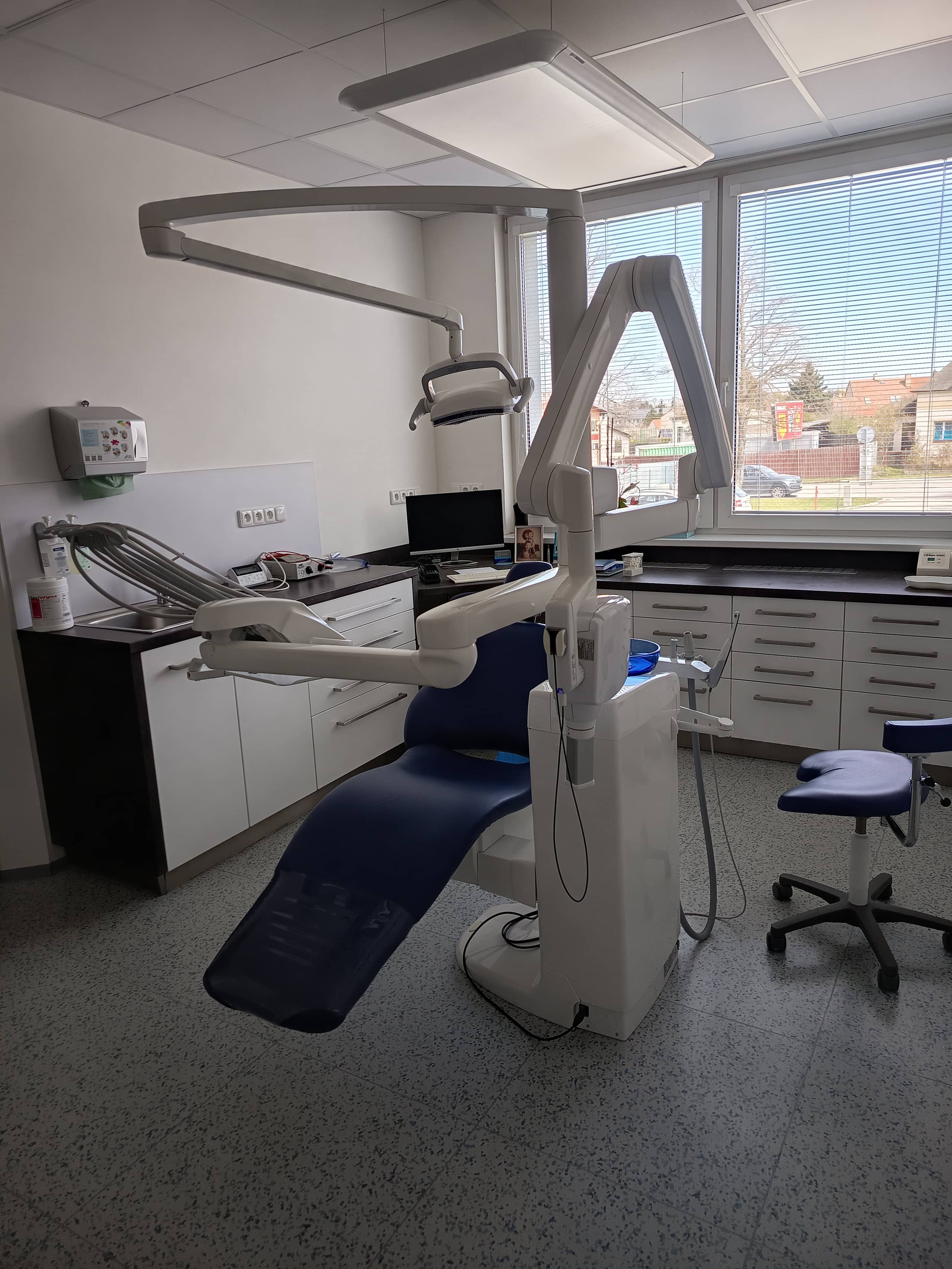 Interiér ordinace MDDr. Lukáše Nováka